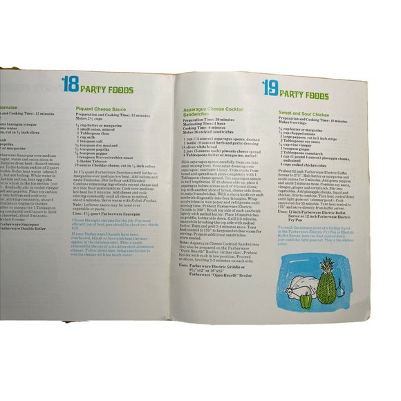 Vtg 1960s/1960s Farberware Better Food Through Cooking Cook Book Recipes - Picture 9 of 12